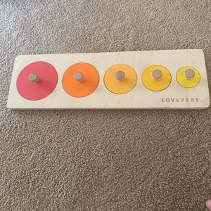 Lovevery wood puzzle